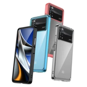 Outer Space Xiaomi Poco X4 Pro 5G with a flexible frame dėklas telefonui mėlynos spalvos - Image 3