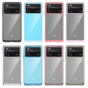 Outer Space Xiaomi Poco X4 Pro 5G with a flexible frame dėklas telefonui mėlynos spalvos - Image 6