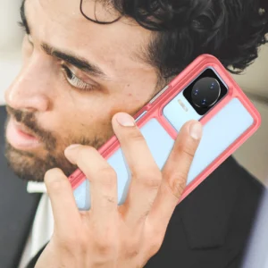 Outer Space Xiaomi Poco F4 5G with a flexible frame dėklas telefonui raudonos spalvos - Image 7