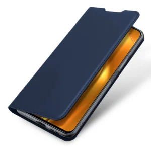 Dux Ducis Skin Pro atverčiamas Xiaomi Poco F4 5G dėklas telefonui mėlynos spalvos - Image 4
