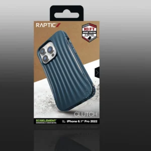 Raptic X-Doria Clutch Apple iPhone 14 Pro dėklas telefonui mėlynos spalvos - Image 5