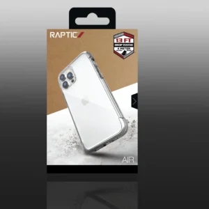 Raptic X-Doria Air Apple iPhone 14 Pro Max armored dėklas telefonui sidabrinės spalvos - Image 3