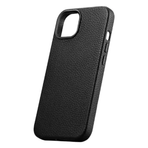 iCarer Litchi Premium Leather Apple iPhone 14 Plus Magnetic Leather with MagSafe dėklas telefonui juodos spalvos (WMI14220711-BK) - Image 8