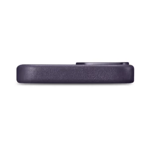 iCarer Leather Apple iPhone 14 Plus Dark dėklas telefonui violetinės spalvos (MagSafe Compatible) - Image 5