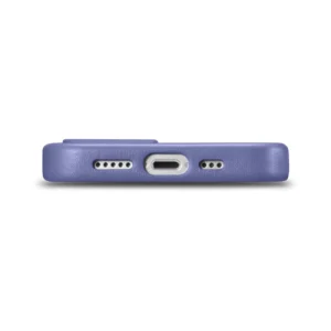 iCarer Leather Genuine Leather Apple iPhone 14 Plus Light dėklas telefonui violetinės spalvos (MagSafe Compatible) - Image 4