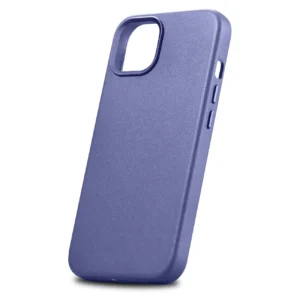 iCarer Leather Genuine Leather Apple iPhone 14 Plus Light dėklas telefonui violetinės spalvos (MagSafe Compatible) - Image 7