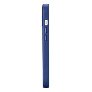 iCarer Leather Apple iPhone 14 Plus genuine leather dėklas telefonui mėlynos spalvos (compatible with MagSafe) - Image 6