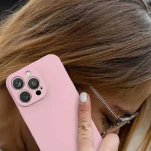 Apple iPhone 14 Plus silikoninis light dėklas telefonui mėlynos spalvos - Image 9