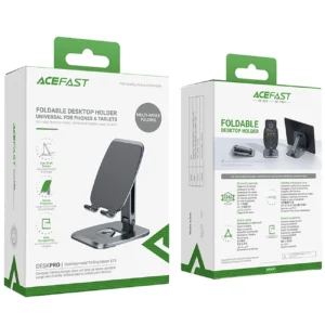 Acefast foldable stovas / telefono laikiklis pilkos spalvos (E13) - Image 5