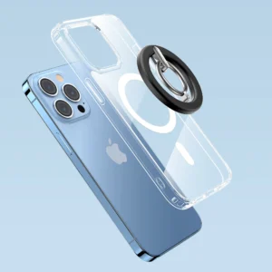 Joyroom kit multifunctional magnetic car holder ring phone support black (JR-ZS294) - Image 4