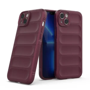 Magic Shield iPhone 14 Plus elastic armored in burgundy - Image 7