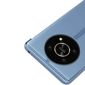 Clear View Honor X9 / X9 5G / X30 / Magic4 Lite atverčiamas dėklas telefonui juodos spalvos - Image 8