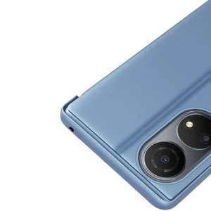 Clear View Honor X7 / Honor Play 30 Plus atverčiamas dėklas telefonui juodos spalvos - Image 8