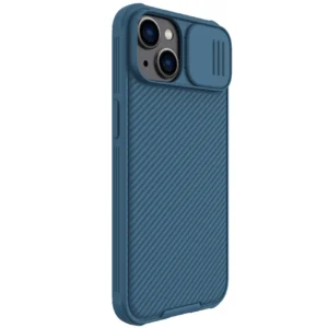 Nillkin CamShield Pro Magnetic Apple iPhone 14 Plus Camera Protector dėklas telefonui mėlynos spalvos (with MagSafe) - Image 3