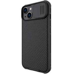 Nillkin CamShield Pro Apple iPhone 14 / iPhone 13 Armored Camera Protector dėklas telefonui juodos spalvos - Image 4
