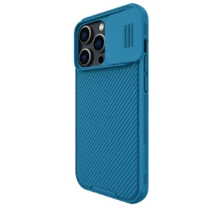 Nillkin CamShield Pro Apple iPhone 14 Pro Armored Camera Protector dėklas telefonui mėlynos spalvos - Image 4