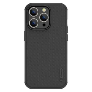 Nillkin Super Frosted Shield Pro Apple iPhone 14 Pro dėklas telefonui juodos spalvos