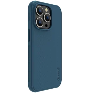 Nillkin Super Frosted Shield Pro Apple iPhone 14 Pro dėklas telefonui mėlynos spalvos - Image 3