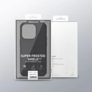 Nillkin Super Frosted Shield Pro Apple iPhone 14 Pro dėklas telefonui mėlynos spalvos - Image 5