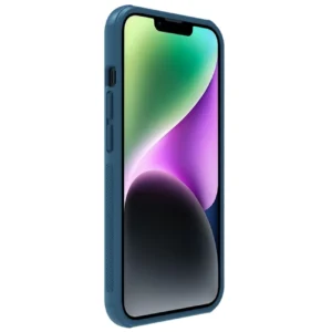 Nillkin Super Frosted Shield Pro Apple iPhone 14 Plus dėklas telefonui mėlynos spalvos - Image 4