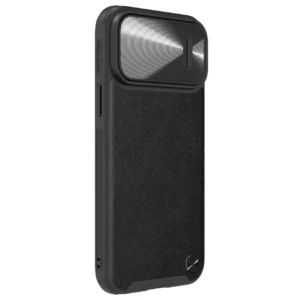 Nillkin CamShield Leather S Apple iPhone 14 Pro Max with camera dėklas telefonui juodos spalvos - Image 4