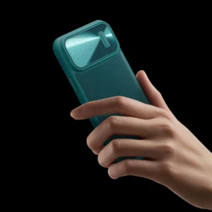 Nillkin CamShield Leather S Apple iPhone 14 Pro Max with camera dėklas telefonui juodos spalvos - Image 9