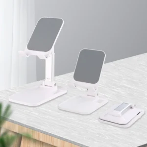 Wozinsky Desk Phone Stand Tablet Stand Foldable White (WFDPS-W1) - Image 3