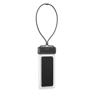 Vandeniui atsparus telefono dėklas Baseus AquaGlide juodos spalvos - Image 3