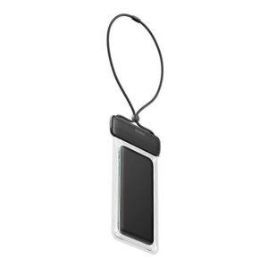 Vandeniui atsparus telefono dėklas Baseus AquaGlide juodos spalvos - Image 4
