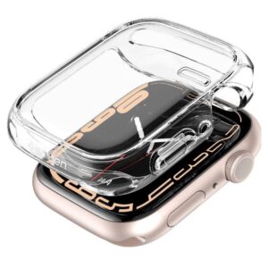 Dėklas Apple Watch 7 / 8 / 9 (41mm)
Spigen Ultra Hybrid Crystal Clear - Image 7