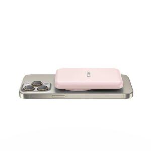 Tech-Protect PB10 LifeMag MagSafe powerbank 5000MAH rožinės spalvos - Image 3