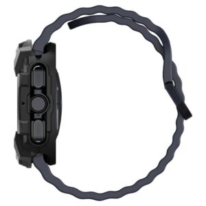 Dėklas Samsung Galaxy Watch 7 (44 mm) Spigen Rugged Armor Matte juodos spalvos - Image 3