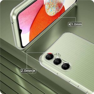 Samsung Galaxy M35 5G Tech-Protect FlexAir Crystal dėklas telefonui skaidrus dėklas telefonui skaidrus - Image 3