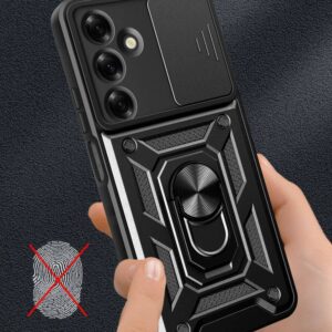 Samsung Galaxy M35 5G Tech-Protect Camshield Pro dėklas telefonui juodos spalvos - Image 5
