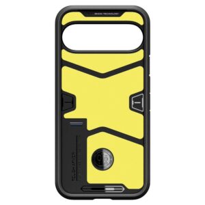 Google Pixel 9 Pro XL Spigen Tough Armor Metal Slate dėklas telefonui juodos spalvos - Image 4