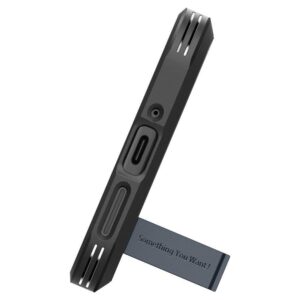 Google Pixel 9 Pro XL Spigen Tough Armor Metal Slate dėklas telefonui juodos spalvos - Image 7