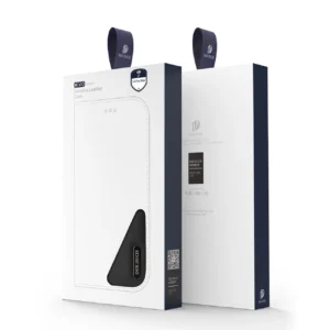 Dux Ducis Hivo Leather atverčiamas Genuine Leather Cards and Documents Apple iPhone 14 Pro Max dėklas telefonui raudonos spalvos - Image 5