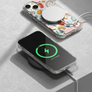 Ringke Fusion Design Armored Sleeve Gel Frame Apple iPhone 14 Plus dėklas telefonui skaidrus (Floral) (FD637E31) - Image 8