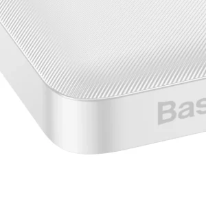 Baseus Bipow fast charging power bank 10000mAh 20W baltos spalvos (Overseas Edition) + USB-A - Micro USB kabelis 0.25m baltos spalvos (PPBD050502) - Image 5