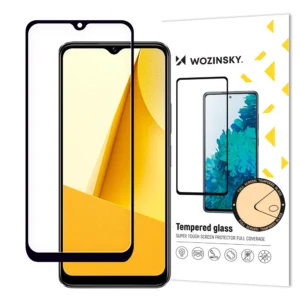 Wozinsky Full Glue Apsauginis stiklas Vivo Y16 / Y02s Full Screen with Frame black (case friendly)