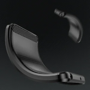 Carbon Nokia G400 flexible silikoninis carbon dėklas telefonui juodos spalvos - Image 5
