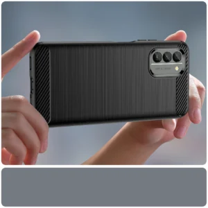 Carbon Nokia G400 flexible silikoninis carbon dėklas telefonui juodos spalvos - Image 6