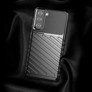 Thunder Case Samsung Galaxy A14 5G silikoninis armor dėklas telefonui juodos spalvos - Image 4