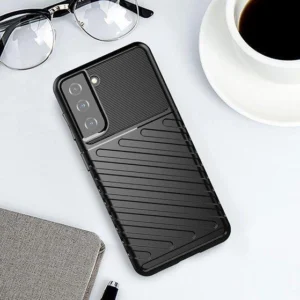 Thunder Case Samsung Galaxy A14 5G silikoninis armor dėklas telefonui juodos spalvos - Image 9
