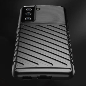 Thunder Samsung Galaxy S23 Plus silikoninis armor dėklas telefonui mėlynos spalvos - Image 5