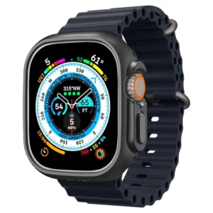 Spigen Thin Fit Apple Watch Ultra (49mm) juodos spalvos - Image 4
