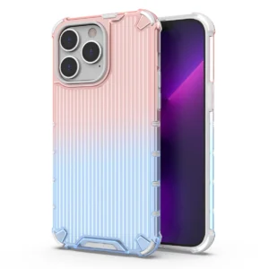 Ombre Protect Apple iPhone 14 Pro Max dėklas telefonui rožinės ir mėlynos spalvos armored