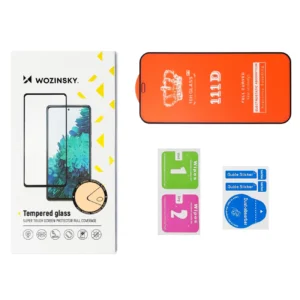 Wozinsky 2x Full Glue Apsauginis stiklas Samsung Galaxy A14 5G / A14 9H Full Screen Apsauginis stiklas with Black Frame - Image 5