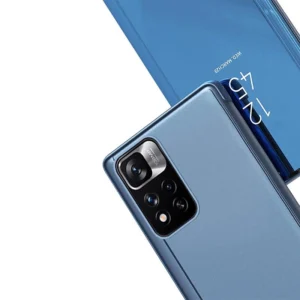 Clear View Realme C33 atverčiamas dėklas telefonui juodos spalvos - Image 6