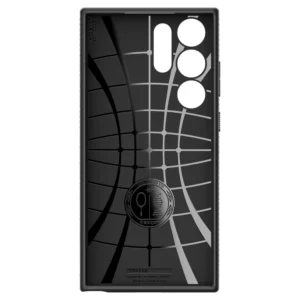 Spigen Samsung Galaxy S23 Ultra Liquid Air Series TPU - Matte dėklas telefonui juodos spalvos - Image 4